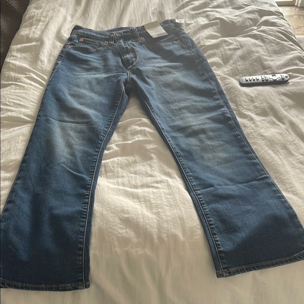 GAP Women's Blue Ankle & Cropped Jeans